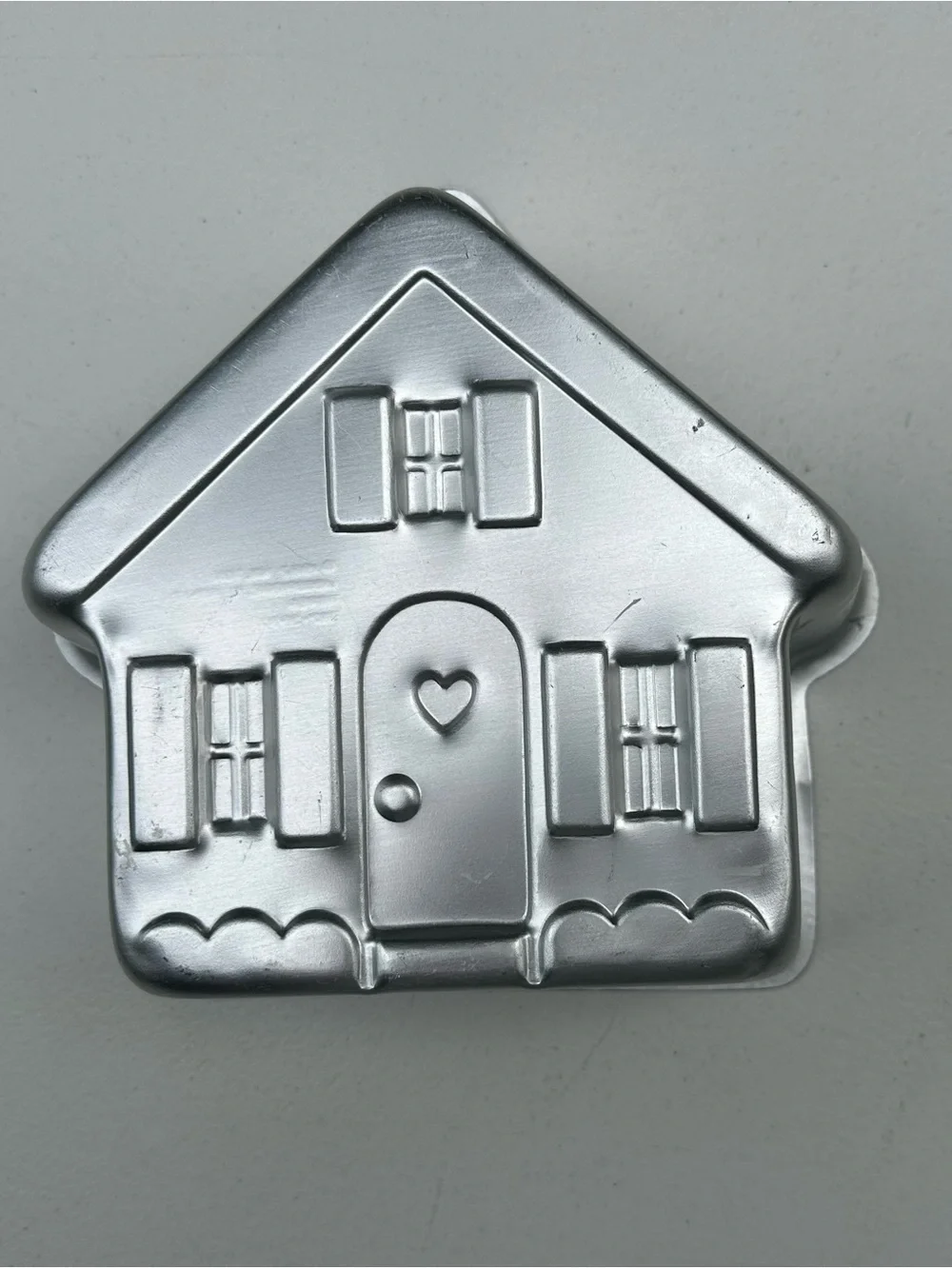 Wilton Vintage 1982 Holiday House Aluminum Cake Pan Model 502-3937